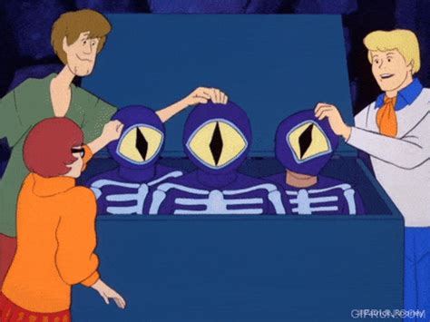 scooby doo halloween gif|scooby doo villain reveal meme.